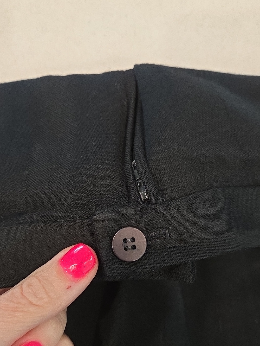 Vintage Striped Christian Dior Wool Black Tailored Blazer and Skirt Set Size 4! - Picture 13 of 16